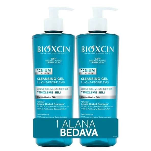 Bioxcin Acnium Jel 500 Ml 1 Alana 1 Hediye ürün görseli 1