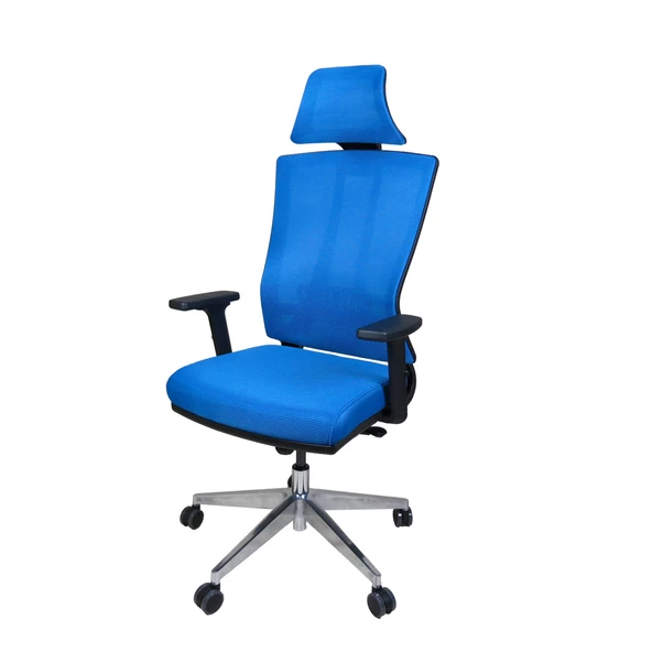 Uzay Ofis Air-x Müdür Koltuğu - Ayarlı Kolçak - Mavi ürün görseli 1