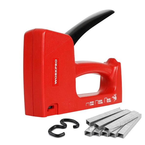 WORKPRO WP223001 6-10MM Mekanik Zımba Tabancası + 800 Adet Zımba ürün görseli 1