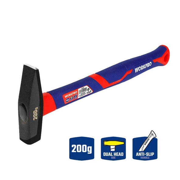 WORKPRO WP241021 200Gr Fiberglas Saplı Çekiç ürün görseli 1