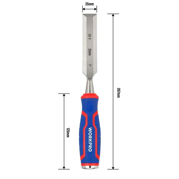 WORKPRO WP243010 25MM Profesyonel İskarpela - Resim 4