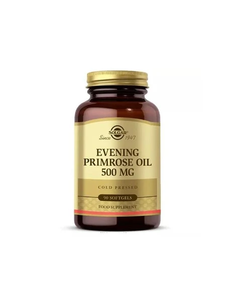 Solgar Evening Primrose Oil 500 Mg 90 Kapsül ürün görseli 1