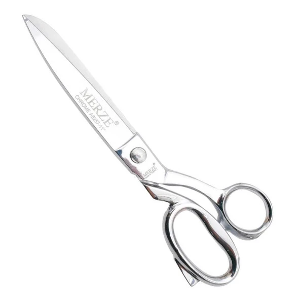 Fdm Merze 6257-12 Krom Kaplama Somunlu Terzi Makası D-120 No:12 (27,5 Cm) ürün görseli 1