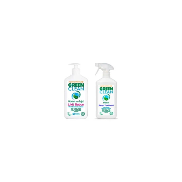 U Green Banyo Temizleyici Ve Likit Temizleyici Set 500 Ml ürün görseli 1