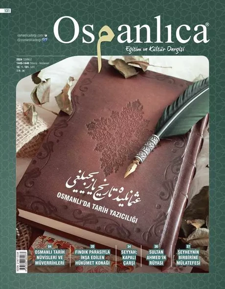 Temmuz 2024 Osmanlıca Dergisi ürün görseli 1