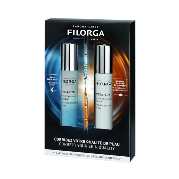 Filorga Hydra Hyal Serum ve Hydra-Aox 5 Serum Seti ürün görseli 1