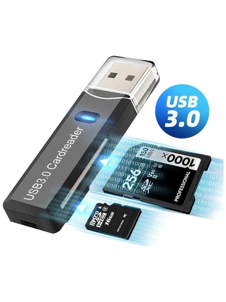Daytona No143 Usb To Sd/micro Sd Kart Okuyucu 3.0 Çevirici Adaptör 2 Adet ürün görseli 1