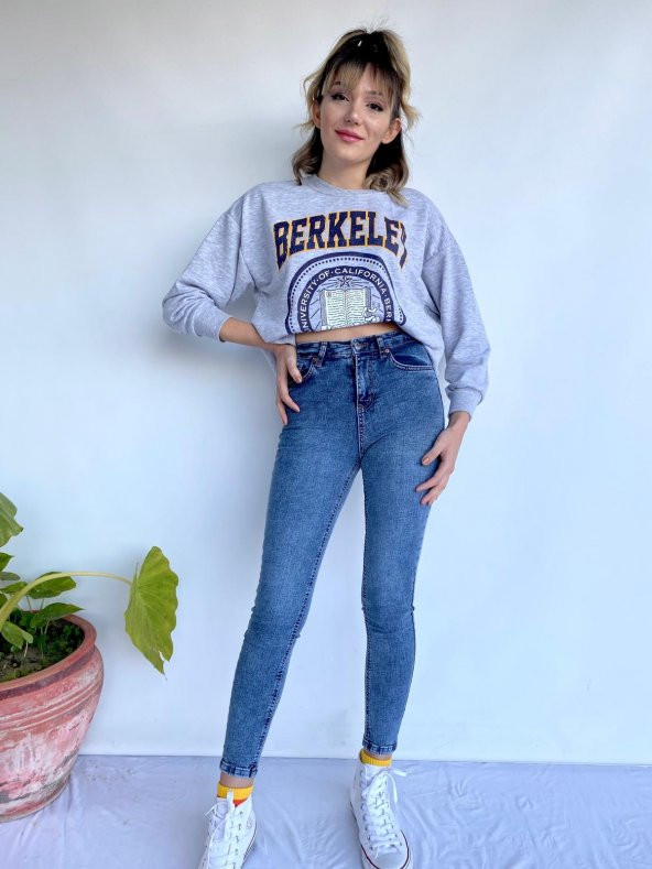 Kadın Yüksek Bel Skinny Jean Atlas Kot Pantolon ürün görseli 1