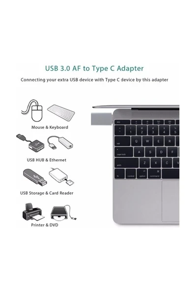 Daytona Dr01 Usb Flash Drıver Type-C usb (GİRİŞ : USB TYPE-C  ÇIKIŞ : USB 3.0 TYPE-A) (2ADET) - Resim 5