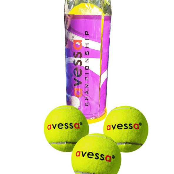 Avessa Antrenman Tenis Topu 3 Lü Sarı TT-600 ürün görseli 1