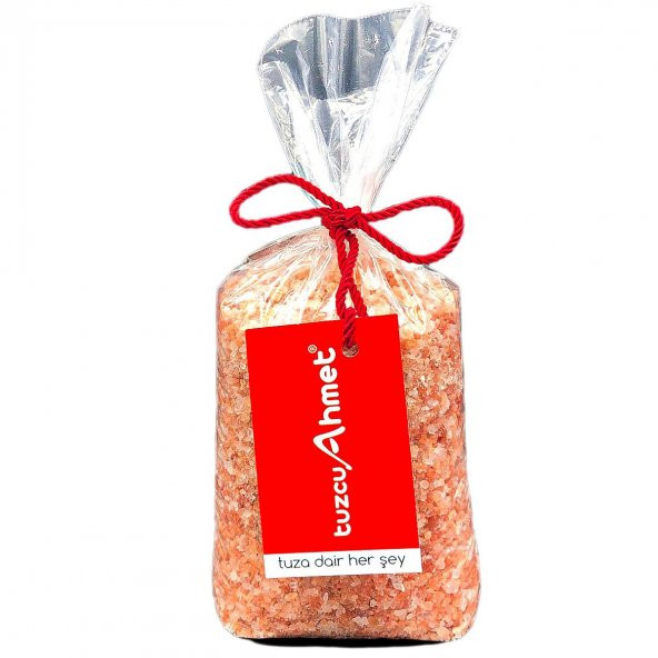 Tuzcu Ahmet 1 Kg iri taneli Pembe Doğal Himalaya Kaya Tuzu ürün görseli 1