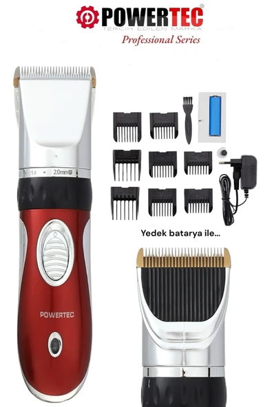 Powertec TR-1200 Profesyonel Tıraş Makinesi ürün görseli 1