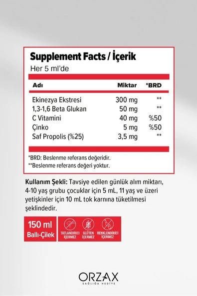 İmunol Şurup 150 ml x 3 Adet - Resim 2