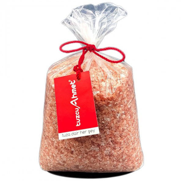 Tuzcu Ahmet 5 Kg iri taneli Pembe Doğal Himalaya Kaya Tuzu ürün görseli 1
