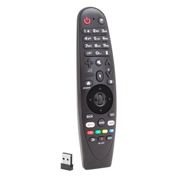 Ayt Huayu RM-G3900 V2 LG Smart Tv Netflix Amazon Tuşlu Universal Sihirli Kumanda Air Özellikli Usb Li ürün görseli 1