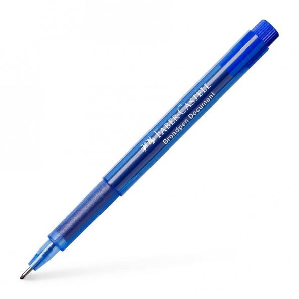 FABER FINELINER BROADPEN MAVI TEKLI (155451) ürün görseli 1