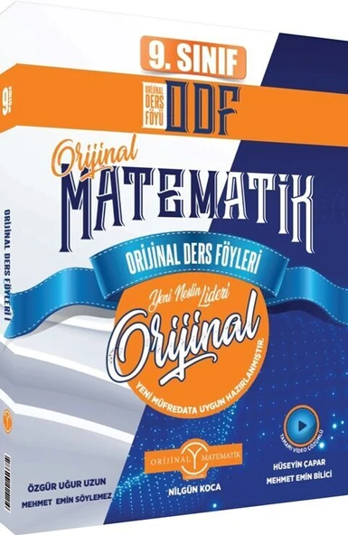 Orijinal Yayınları 9. Sınıf Matematik ODF KDT Seti ürün görseli 1