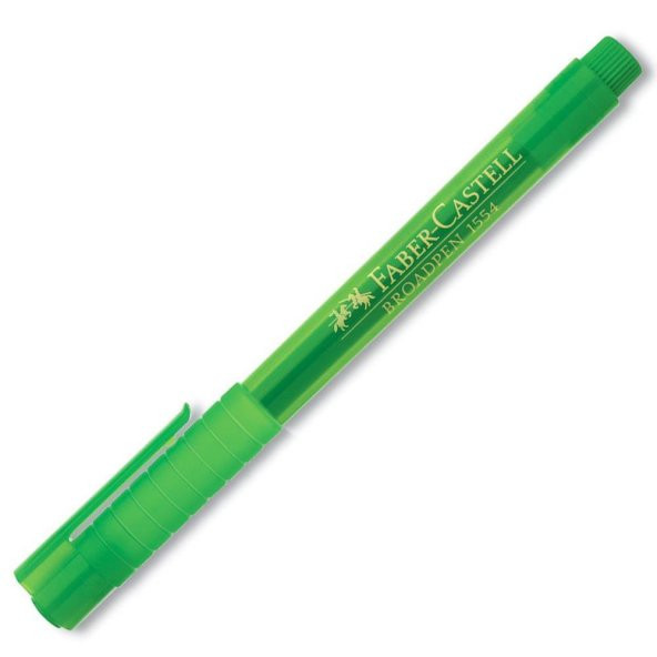 FABER FINELINER BROADPEN ACIK YESIL TEKLI (155466) ürün görseli 1