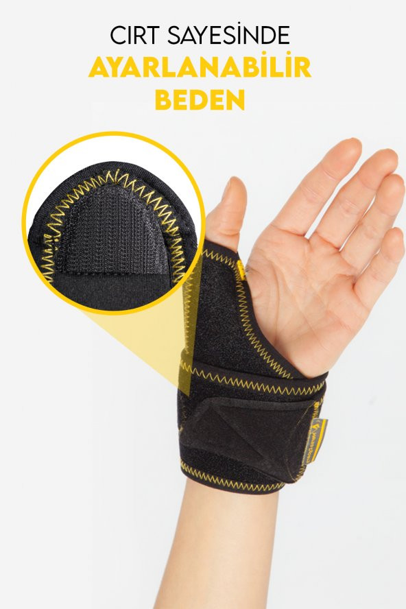 MORSA CYBERG® Başparmak Ateli STANDART BEDEN - Resim 4