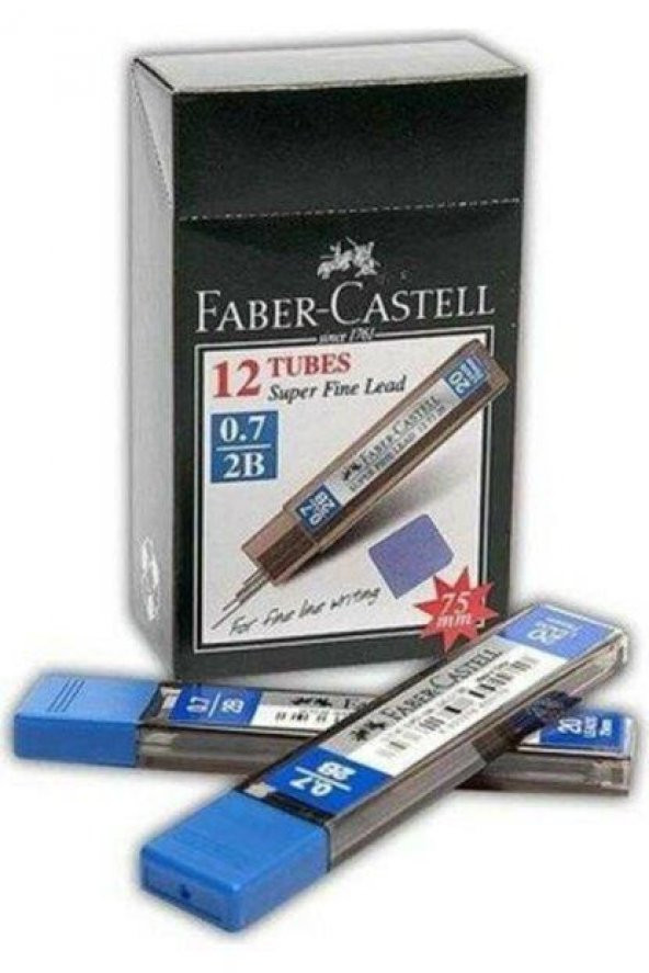 FABER CASTELL MIN 07 2B 75mm.12LI (5090127720) ürün görseli 1