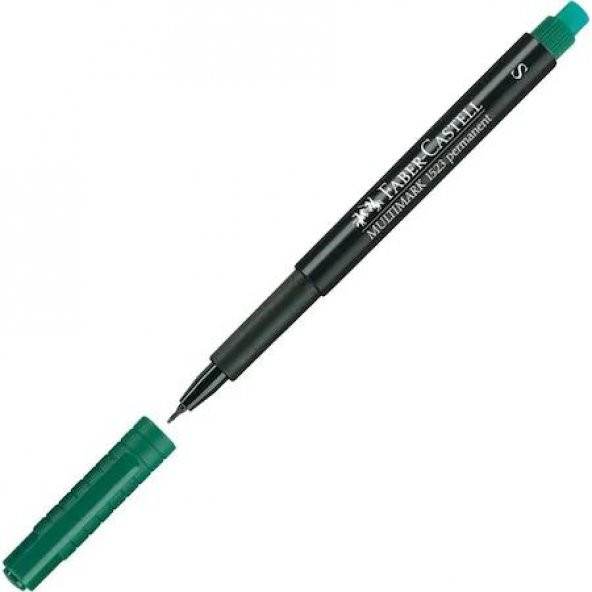 FABER PERMANENT ASETAT KALEMI S YESIL ürün görseli 1