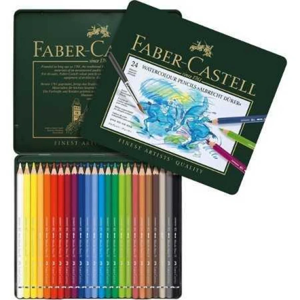 FABER KURUBOYA A.DURER AQUAREL 24 RENK(5188117524) ürün görseli 1