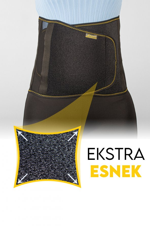 MORSA CYBERG® Neopren Karın Korsesi STANDART BEDEN - Resim 3