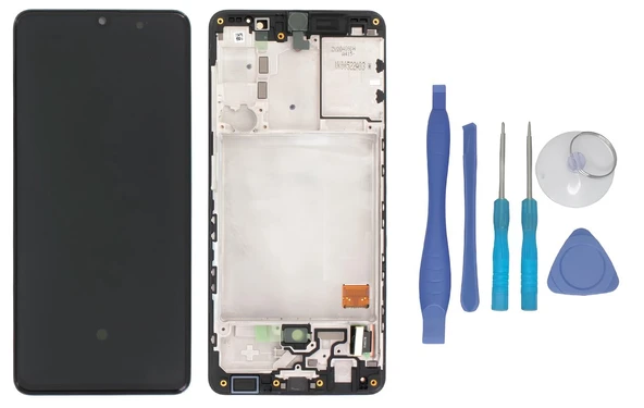 Samsung Galaxy A41 SM-A415 Lcd Ekran Dokunmatik  Orijinal  Kalite ÇITALI + TAMİR SETİ ürün görseli 1