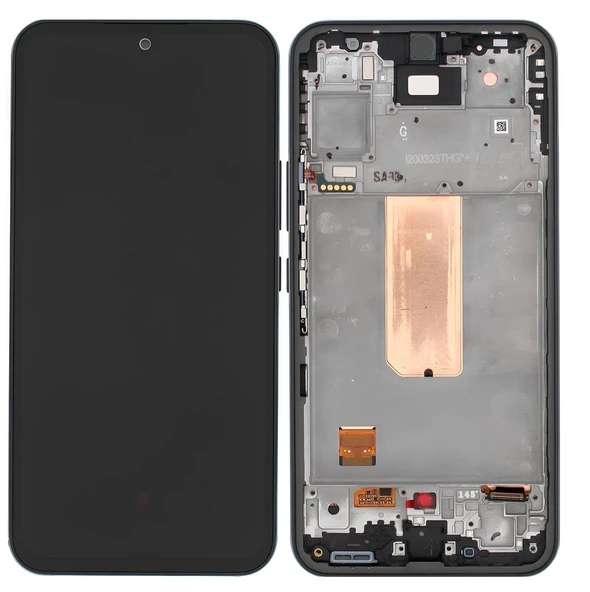 Samsung Galaxy A54 5G SM-A546 Lcd Ekran Dokunmatik Orijinal Kalite SİYAH ÇITALI ürün görseli 1