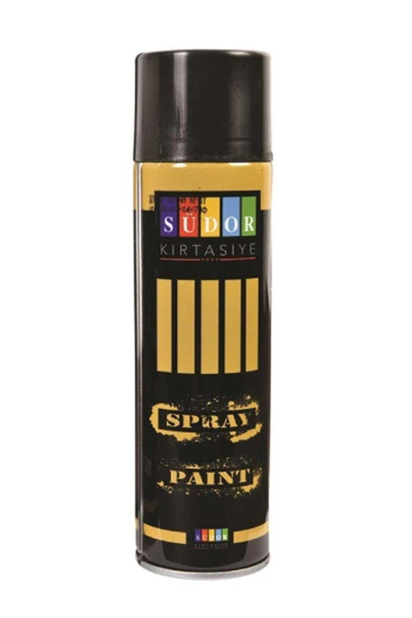 Südor Sprey Boya 200 ML Siyah SPR100-10 ürün görseli 1