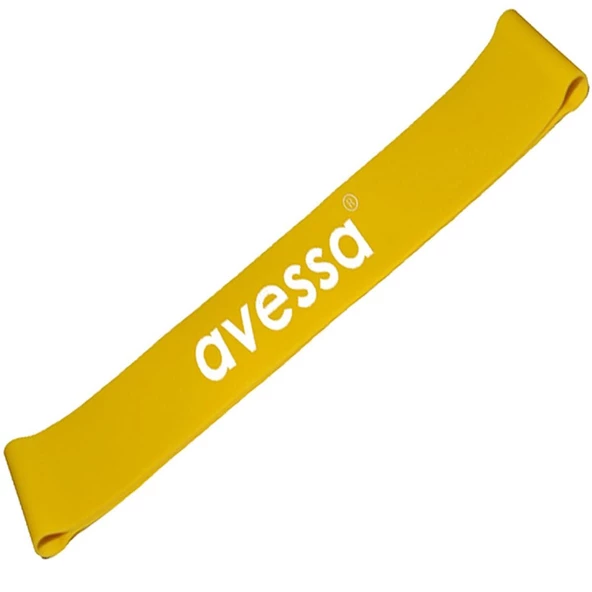 Avessa Latex Aerobik Band Hafif Direnç Sarı LAB100 ürün görseli 1