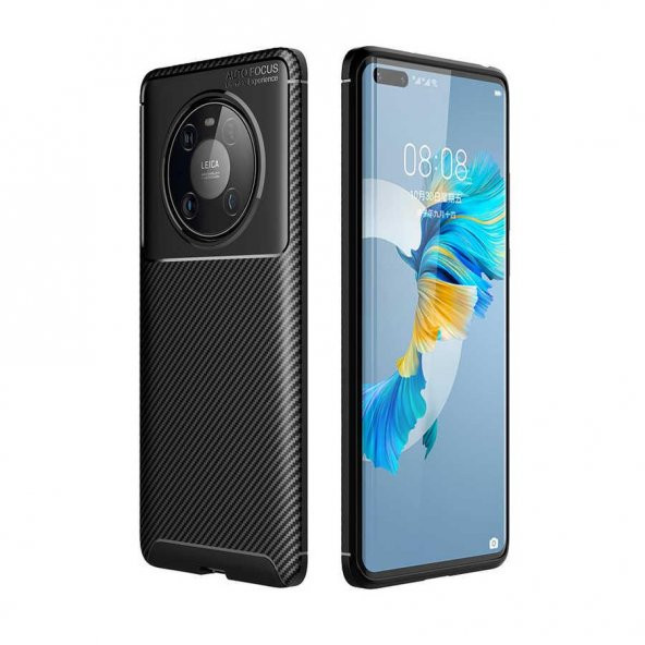 Huawei Mate 40 Pro Kılıf Elde Kaymayan Kamera Korumalı Silikon ürün görseli 1