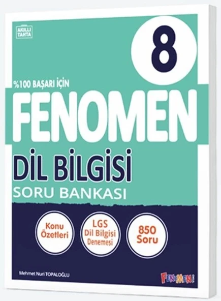 FENOMEN 8.SINIF DİLBİLGİSİ SORU BANKASI ürün görseli 1