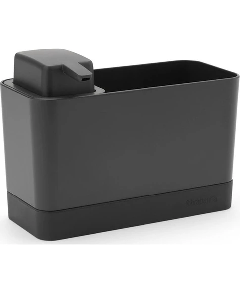 Brabantia Sabunluk ve  Sünger Seti Ikili Koyu Gri ürün görseli 1