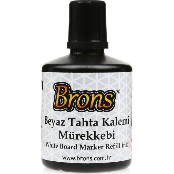 Brons Tahta Kalem Mürekkebi 100 CC Siyah BR-353 ürün görseli 1