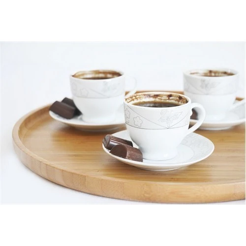 Bambum BTYC1 Cappuccino Daire Tepsi - Resim 3
