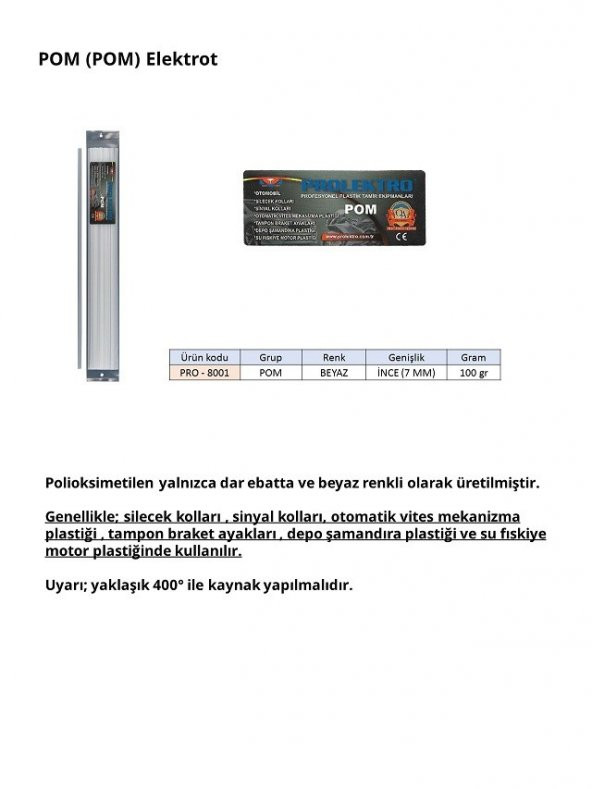 Prolektro Pom - Plastik Elektrot - Resim 3