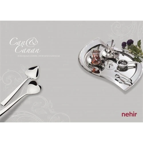 Nehir Can-Canan 12'Li Çay Kaşık - Resim 4