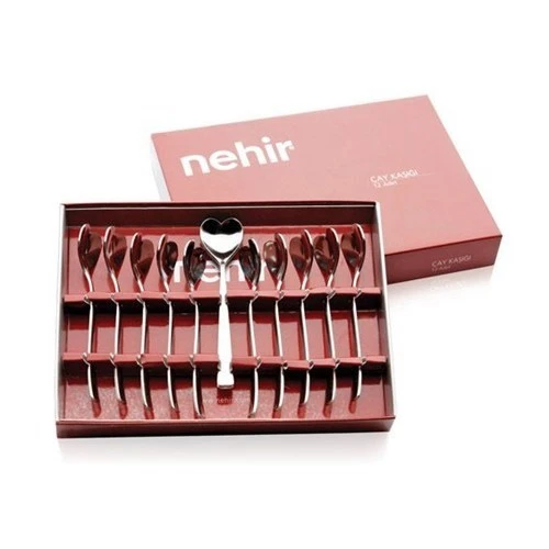 Nehir Can-Canan 12'Li Çay Kaşık - Resim 3