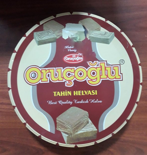 ORUÇOĞLU 3600 GR KAKAOLU VANİLYALI TAHİN HELVASI ürün görseli 1