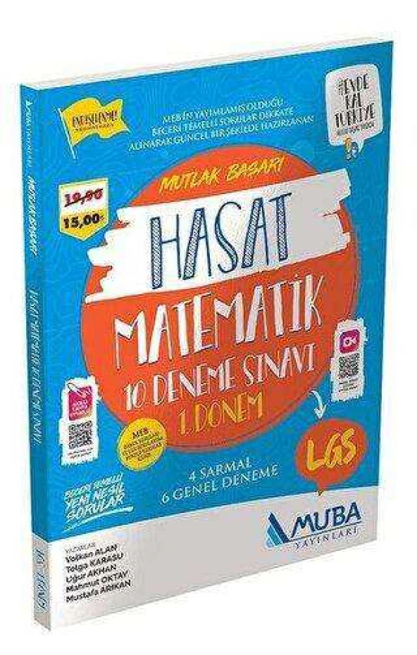 Muba LGS 1.Dönem Matematik 10 Deneme Sınavı ürün görseli 1