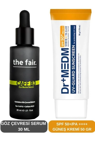 the fair. Caff-B3 Göz Çevresi  ve Güneş Kremi Set ürün görseli 1