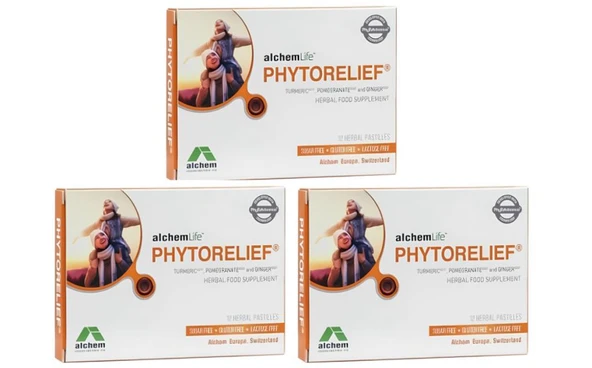 Alchem PhytoRelief Herbal Pastil 12 Adet X 3 Tane ürün görseli 1