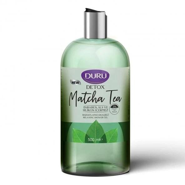 Duru Detox Matcha Çayı Duş Jeli 500ml 2li kampanya ürün görseli 1