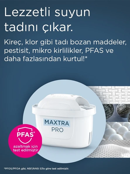 BRITA Maxtra Pro Pure Performance Su Arıtma Filtresi, 2’li - Resim 5