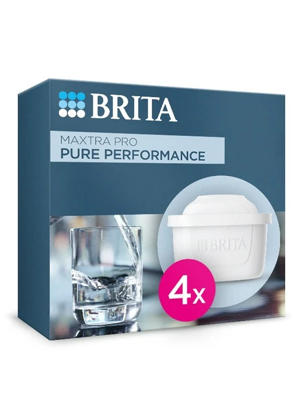 BRITA MAXTRA PRO Pure Performance Yedek Su Arıtma Filtresi, 4’lü ürün görseli 1