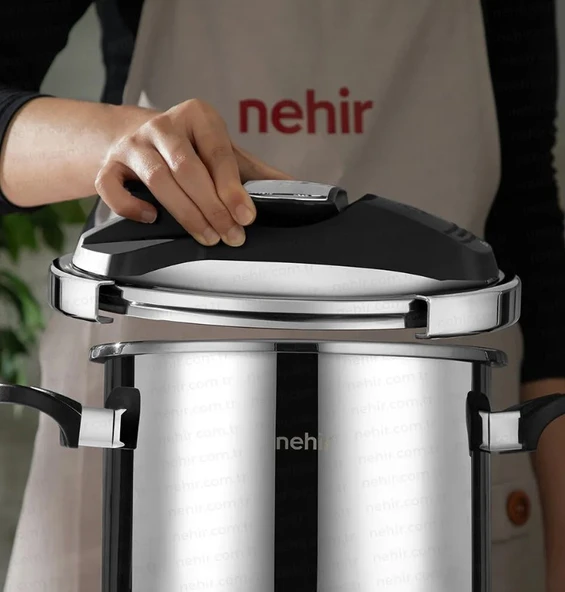 Nehir Silver Matik 5 Lt Düdüklü Tencere ürün görseli 1