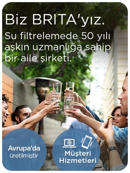 BRITA Maxtra Pro Pure Performance Su Arıtma Filtresi, 2’li - Resim 8