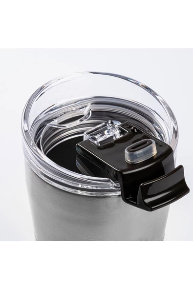 Tantitoni 024-01-SİYAH ÇİFT KATMANLI PASLANMAZ ÇELİK TERMOS BARDAK 500ML - Resim 2