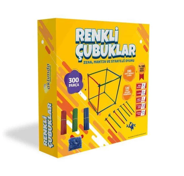 Renkli Çubuklar Aklımda Zeka Oyunları ürün görseli 1